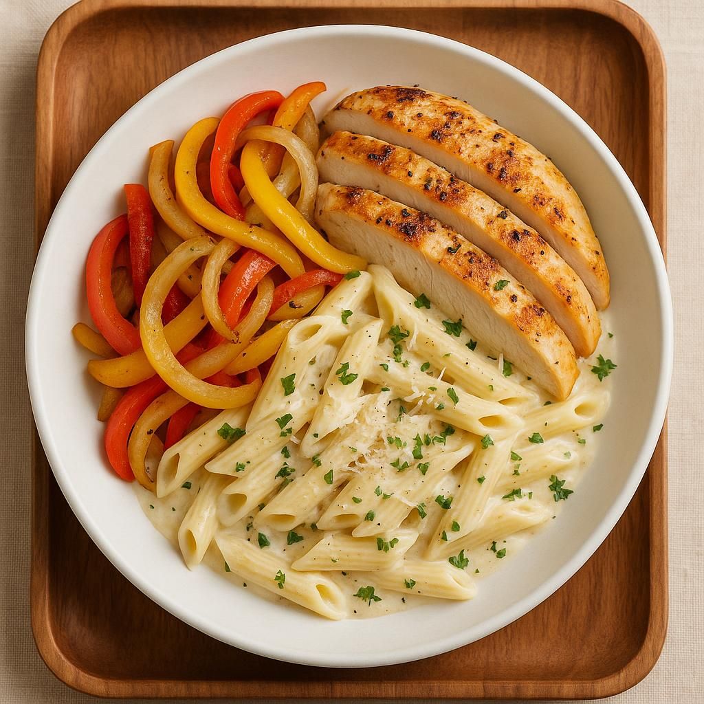 Chicken Fajita Alfredo
