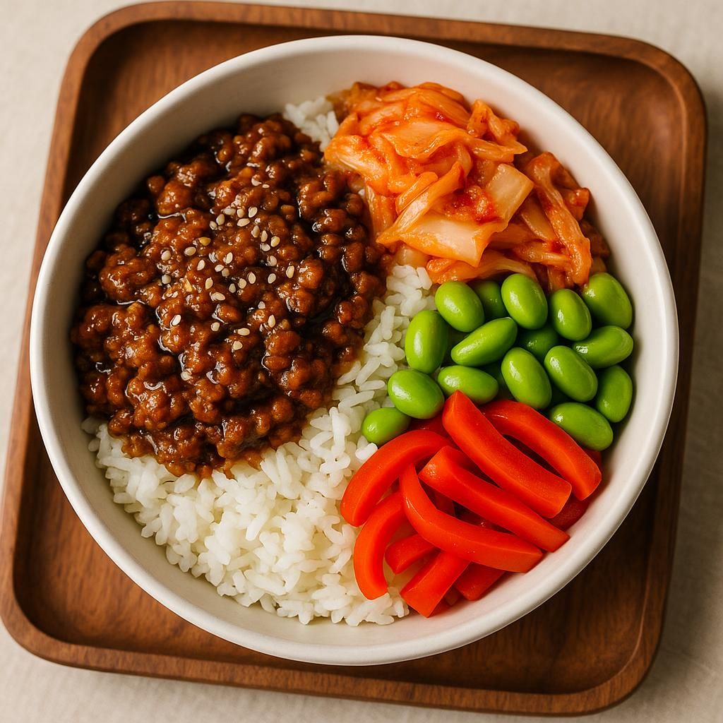 Korean Sesame Turkey Bowl